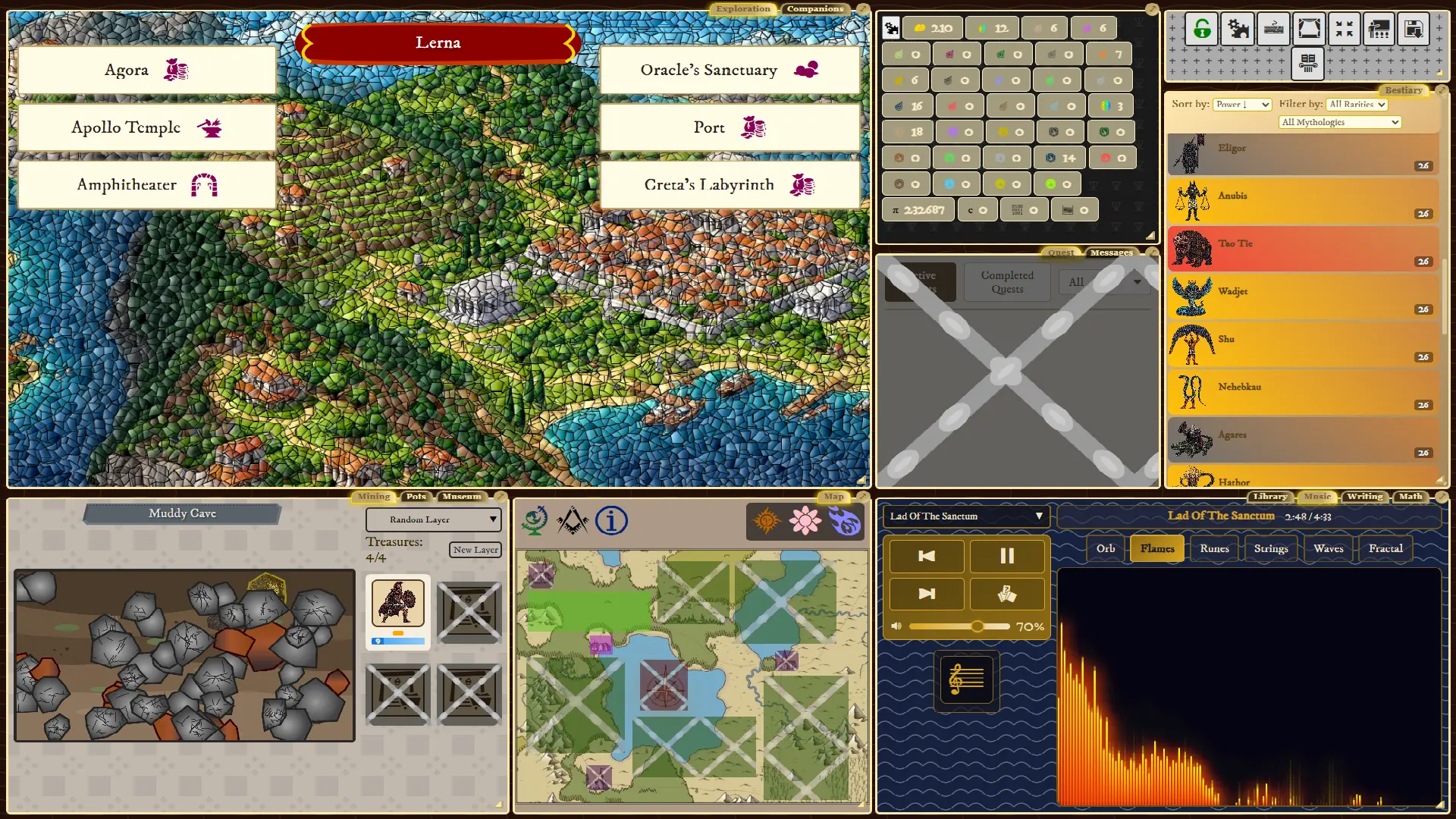 Myth Requiem - Screenshot 1 - Mythology Game Ithaca