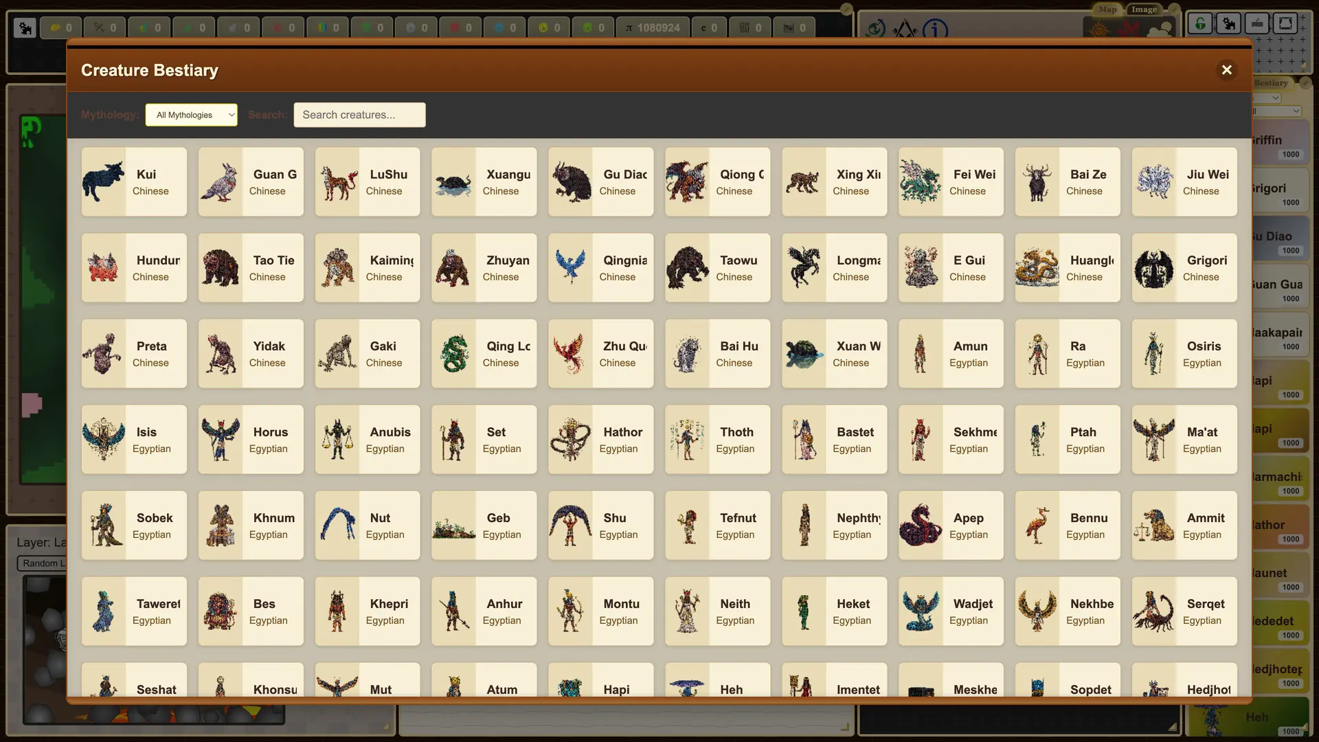 Myth Requiem - Screenshot 5 - Mythology Game Creatures